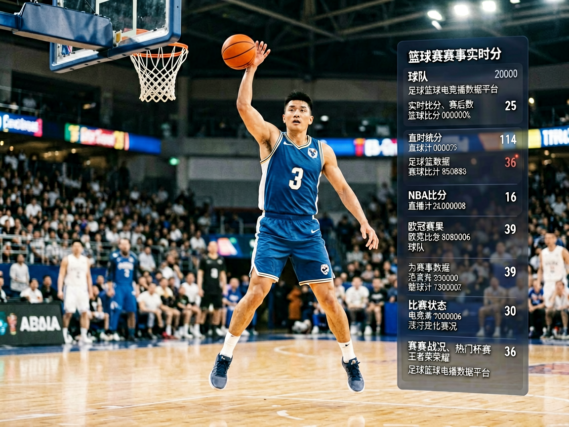 篮球比赛精彩瞬间
