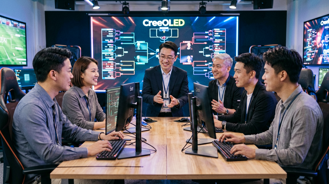 电子竞技比赛现场